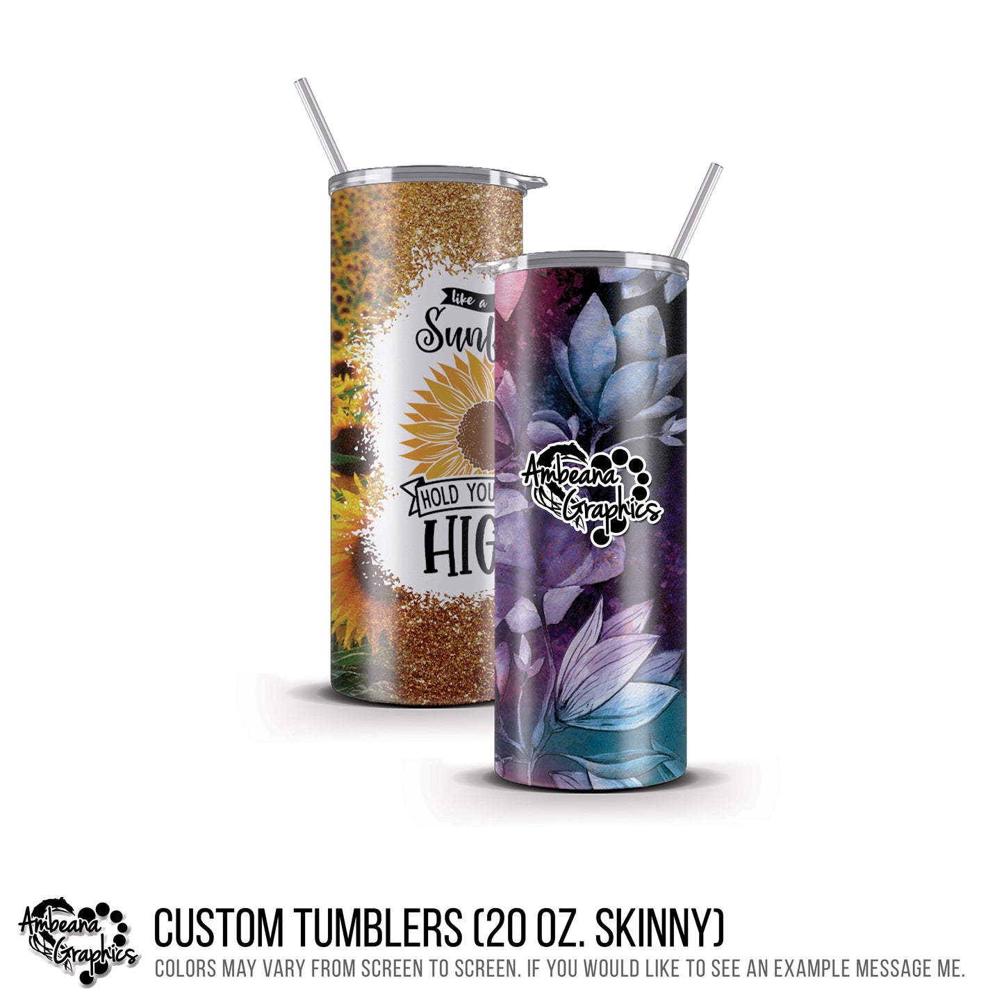 Custom Tumbler (20oz Skinny)