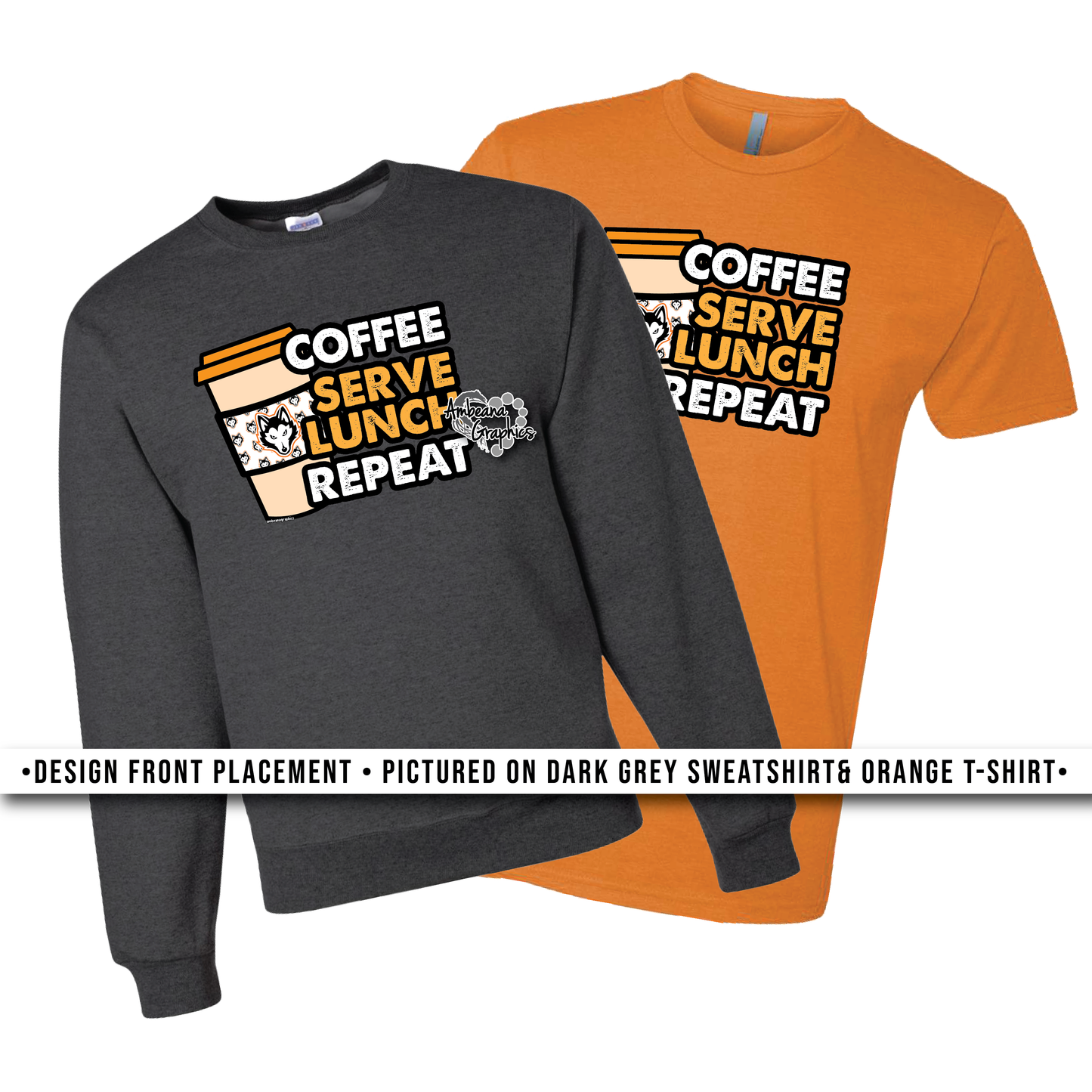 Coffee Serve Lunch Repeat