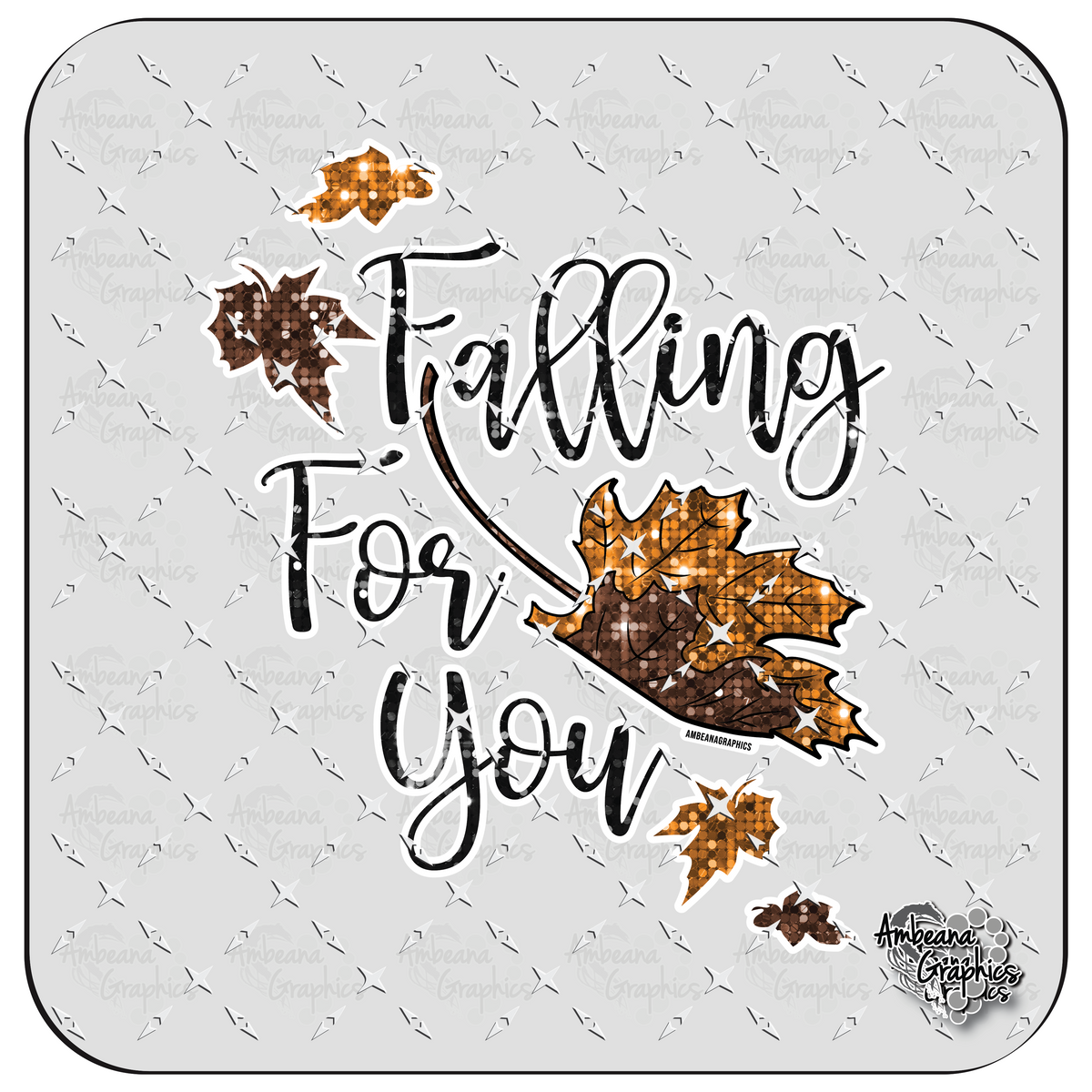 Falling for You (Faux Sequins)