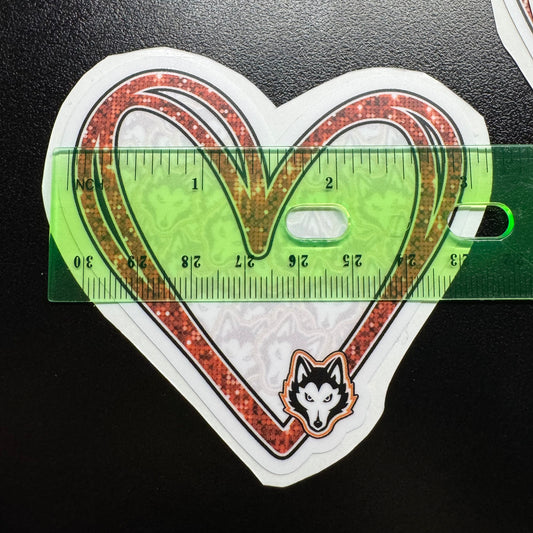 Heart Stickers 3in. • Vinyl Matte