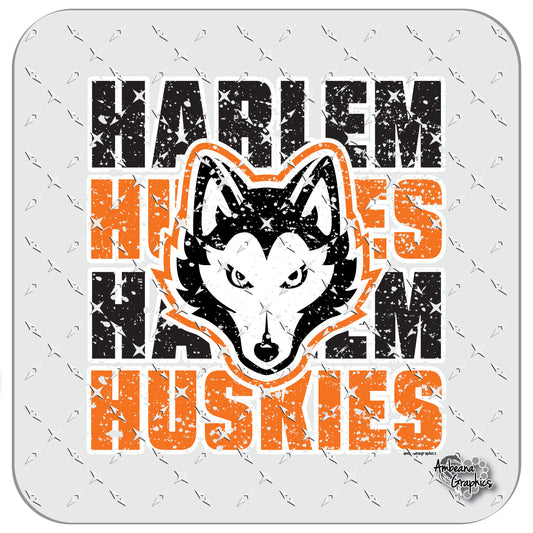 Harlem Huskies Double Stack (Distressed)