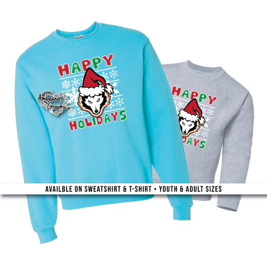 Happy Holidays Huskie