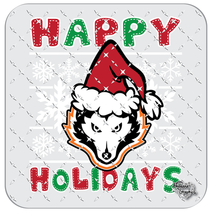 Happy Holidays Huskie