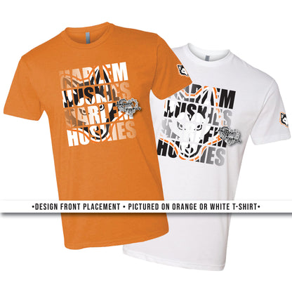 Harlem Huskies Faded Stack