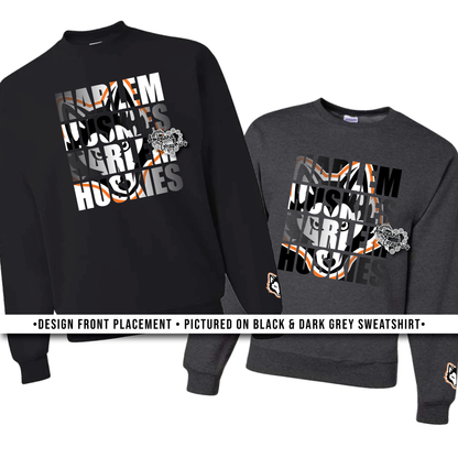 Harlem Huskies Faded Stack