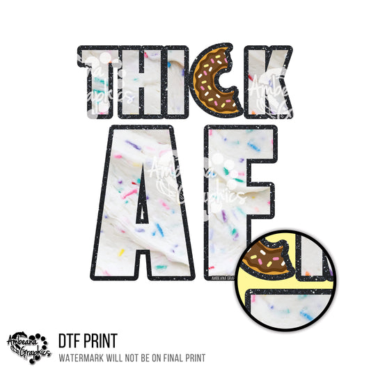 THICK AF (Donut & Frosting)