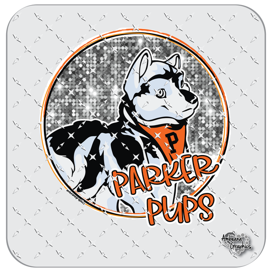 Parker Center Design 2 (Faux Sequins)