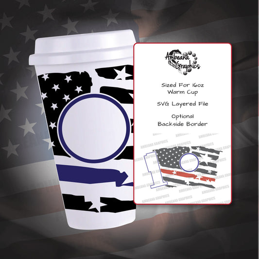 Starbucks  Warm/Hot Cup - Flag